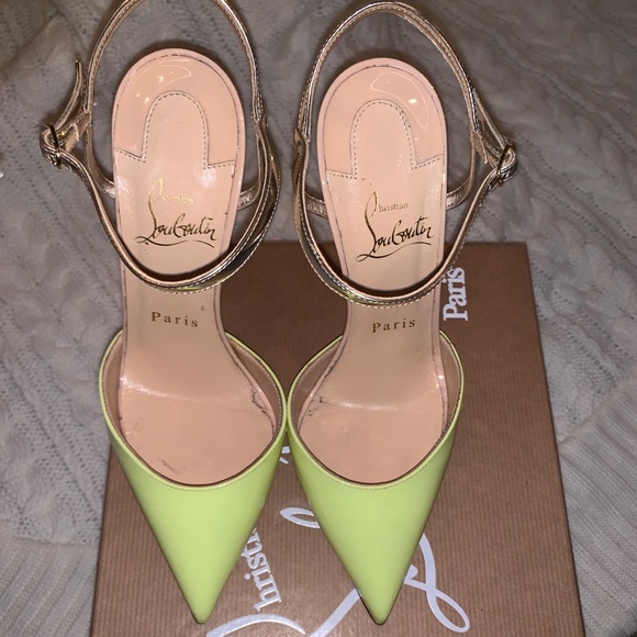 Christian Louboutin Shoes - Christian Louboutin “Rivierina“ Pumps Sz 36